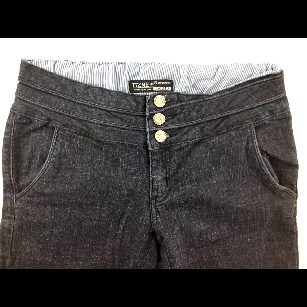 ItzMe Jeans I&M USA Mid Rise Dark Denim 29/40
